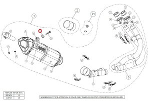AKRAPOVIC AN|rb` yyAp[czP-DR7 spacer bushe al ER-6F ER-6N NINJA650 MT-125 YZF-R125 KAWASAKI JTL YAMAHA }n ̑}t[IvVECi }t[