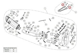 AKRAPOVIC AN|rb` yyAp[czP-FB1 bolt CBR1000RR SP SP2 HONDA z_ ̑}t[IvVECi }t[