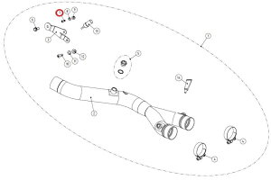 AKRAPOVIC AN|rb` yyAp[czP-FB34 bolt CBR1000RR FZ-10 MT-10 HONDA z_ YAMAHA }n ̑}t[IvVECi }t[