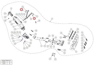 AKRAPOVIC AN|rb` yyAp[czP-FB60 screw SS 1199PANIGALE R S 899PANIGALE FZ-10 MT-10 DUCATI hDJeB YAMAHA }n ̑}t[IvVECi }t[