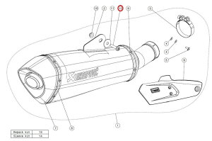 AKRAPOVIC AN|rb` yyAp[czP-FB90 bolt F650GS F700GS F750GS F800GS ADVENTURE F800GT F800R F850GS R NINET PURE RACER SCRAMBLER URBAN G S R1200R R1200RS RNINE T BMW ̑}t[IvVECi }t[