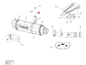 AKRAPOVIC AN|rb` yyAp[czP-FB99 bolt S1000RR BMW ̑}t[IvVECi }t[