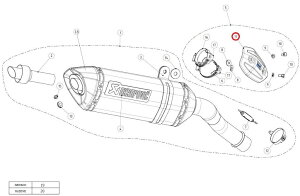 AKRAPOVIC AN|rb` yyAp[czP-HSD12R2 heat shield ca VERSYS1000 KAWASAKI JTL }t[K[hEq[gK[h }t[