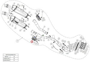 AKRAPOVIC AN|rb` yyAp[czP-HSK14R2 heat shield ca ZZR1400 ZX-14 KAWASAKI JTL }t[K[hEq[gK[h }t[