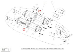 AKRAPOVIC AN|rb` yyAp[czP-MCTR20 muffler clamp ca FJR1300 YAMAHA }n }t[Xe[ }t[
