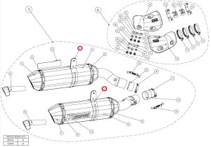 AKRAPOVIC AN|rb` yyAp[czP-MCTZ26 muffler clamp NINJA1000 Z1000 Z1000SX KAWASAKI JTL }t[Xe[ }t[