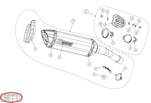 AKRAPOVIC AN|rb` yyAp[czP-RKS237ZC30 muffler sleeve kit VERSYS1000 KAWASAKI JTL ̑}t[IvVECi }t[