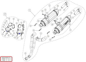 AKRAPOVIC AN|rb` yyAp[czP-RKS239ZC32 muffler sleeve kit SPEEDTRIPLE R TRIUMPH gCAt ̑}t[IvVECi }t[