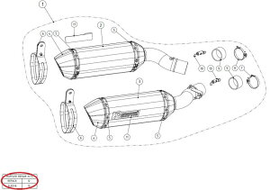 AKRAPOVIC AN|rb` yyAp[czP-RPCK142 muffler repack kit NINJA1000 VERSYS1000 Z1000 Z1000SX ZX-10R ZX-10RR KAWASAKI JTL ̑}t[IvVECi }t[