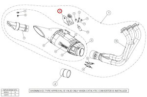 AKRAPOVIC AN|rb` yyAp[czP-X127 bracket SS FJ-09 FZ-09 MT-09 TRACER900 XSR900 YAMAHA }n }t[Xe[ }t[