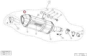 AKRAPOVIC AN|rb` yyAp[czV-EC121 end cap ca NINJA250R NINJA300 VERSYS-X 250 300 Z250 Z300 KAWASAKI JTL }t[GhLbv }t[