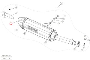 AKRAPOVIC AN|rb` yyAp[czV-EC196 end cap ca CB400F CB400X CB500F CB500X CBR400R CBR500R HONDA z_ }t[GhLbv }t[