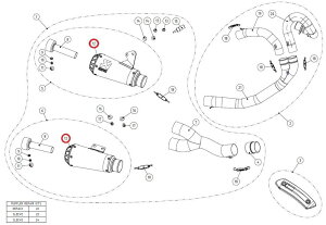 AKRAPOVIC AN|rb` yyAp[czV-EC244 end cap SS MONSTER797 Plus SCRAMBLER CAFERACER FULL THROTTLE ICON URBAN CLASSIC ENDURO DUCATI hDJeB }t[GhLbv }t[