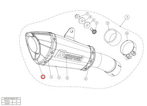 AKRAPOVIC AN|rb` yyAp[czV-EC246 end cap CB1000R GSX-S1000 GSX-S1000F HONDA z_ SUZUKI XYL }t[GhLbv }t[