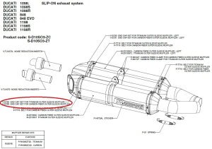AKRAPOVIC AN|rb` yyAp[czV-EC82 end cap set for titanium outer sleeve muffler 1098 1098R 1098S 1198 1198S 848 848EVO DUCATI hDJeB }t[GhLbv }t[