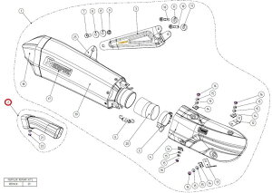 AKRAPOVIC AN|rb` yyAp[czV-TUV169Y noise insert MULTISTRADA1200 MULTISTRADA1200S YZF-R1 DUCATI hDJeB YAMAHA }n obtECi[TCT[ }t[