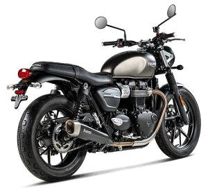 AKRAPOVIC AN|rb` XbvIC}t[ STREET TWIN TRIUMPH gCAt XbvI}t[ }t[