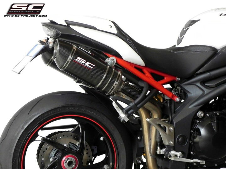 スピードトリプル1050RS SC project スリップオンサイレンサ-楽天市場 