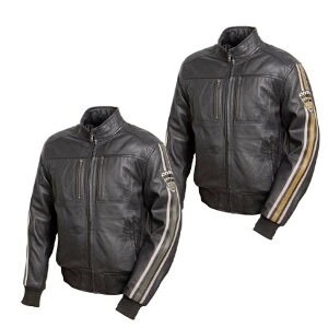 DEGNER fOi[ U[uWPbg^Leather Rib Jacket U[WPbg WPbg Ap