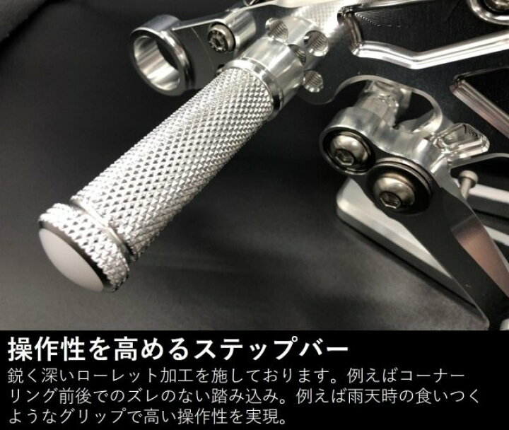 楽天市場】WOODSTOCK ウッドストック バックステップキット ジクサー 
