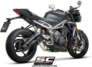 SC-PROJECT SCvWFNg S1 XbvITCT[t`^NpCv STREET TRIPLE 765 S R RS 660 TRIUMPH gCAt XbvI}t[ }t[
