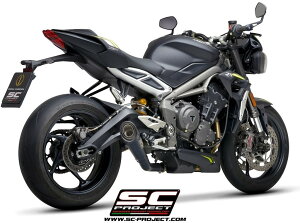 SC-PROJECT SCvWFNg S1 XbvITCT[t`^NpCv ubNGfBV STREET TRIPLE 765 S R RS 660 TRIUMPH gCAt XbvI}t[ }t[
