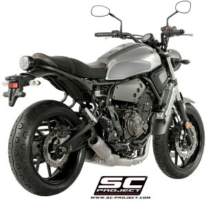 SC-PROJECT SCプロジェクト フルエキゾーストシステム 2-1&CR-T サイレンサー MT-07 XSR 700 YAMAHA ヤマハ フルエキゾーストマフラー マフラー