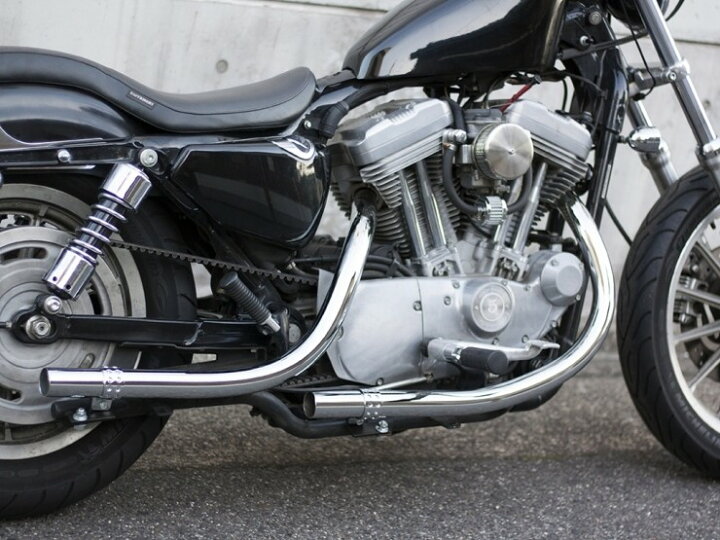 楽天市場】Motor Rock モーターロック オールドスタイル手曲げマフラー 