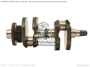 CMS �V�[�G���G�X CRANKSHAFT-COMP EN500C10 VULCAN500 LTD 2005 USA CALIFORNIA CANADA EN500C6F 2006 EN500C7F 2007 EN500C8 2003 EN500C8F 2008 EN500C9 2004 EN500C9F 2009 EX500D11 NINJA 500R EX500D12 EX500D6F EX500D7F EX500D8F 500 EX500D9F KAWASAKI �J��