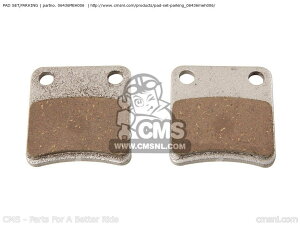 CMS �V�[�G���G�X PAD SET�CPARKING NSA700A 2008 8 AUSTRALIA / REF ENGLAND MKH EUROPEAN DIRECT SALES FRANCE CMF KOREA 2009 9 MME MK DN01 VFR1200FD A BRAZIL CHINA B HONDA �z���_ �u���[�L�p�b�h �u���[�L