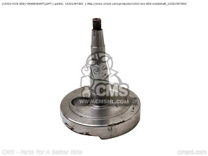 CMS �V�[�G���G�X (13321-KCS-650) CRANKSHAFT�CLEFT CG125 2000 Y MEXICO 2001 1 GENERAL EXPORT / KPH HONDA �z���_ �N�����N�V���t�g �G���W���p�[�c �G���W��