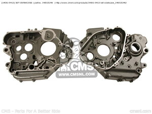 CMS �V�[�G���G�X (14001-5413) SET-CRANKCASE KL650A17 KLR650 2003 USA CALIFORNIA CANADA KL650A7F 2007 KAWASAKI �J���T�L ���̑��G���W���p�[�c�I�v�V�����E��C���i �G���W���p�[�c �G���W��