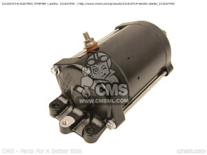 CMS �V�[�G���G�X (211633712) STARTER-ELECTRIC JH1100-A5 JETSKI1100 ZXI 2000 USA JS750-C4 JETSKI750 SXI PRO 2001 JS750-C5 2002 JT1100-C1 STX D.I. JT1100-F1 JT1100-F2 JT900-B4 JETSKI900 STS JT900-C1 JT900-C2 KAWASAKI �J���T�L �X�^�[�^�[���[