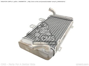 CMS V[GGX RADIATOR COMP LH XL1000V VARADERO 2007 7 ENGLAND / MKH EUROPEAN DIRECT SALES FRANCE CMF IRELAND 2008 8 2009 9 2010 A TYPE 4 5 6 2011 B XL1000VA ABS HONDA z_ WG[^[ p֘A GW