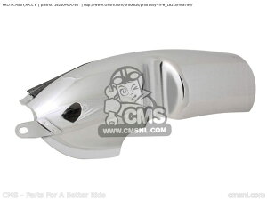 CMS V[GGX PROTR.ASSYCRR.L E GL1800 GOLDWING 2 USA 3 GL1800A AUSTRALIA / KMH CANADA ENGLAND EUROPEAN DIRECT SALES FRANCE CMF HONDA z_ }t[K[hEq[gK[h }t[