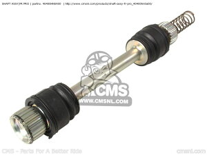 CMS V[GGX SHAFT ASSYCFR PRO TRX450ES FOURTRAX 2000 Y AUSTRALIA / KPH CANADA REF USA EXCEPT CALIFORNIA MPH 2001 1 FOREMAN ES TRX450S HONDA z_ ~bVEMA GWp[c GW