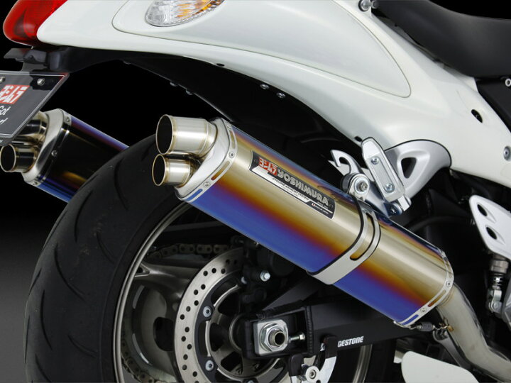 楽天市場】YOSHIMURA ヨシムラ スリップオン Tri-Ovalサイクロン 2END 