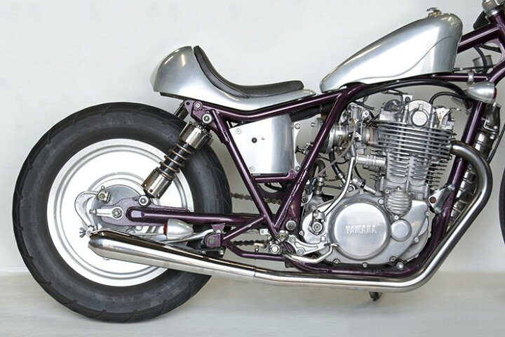 楽天市場】Motor Rock モーターロック 2％er ラウンドメガホンマフラー 