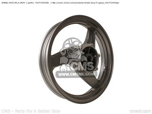 CMS �V�[�G���G�X WHEEL-ASSY�CFR�CG.GRAY EX500D11 NINJA 500R 2004 USA CALIFORNIA CANADA KAWASAKI �J���T�L �z�C�[�� �z�C�[���֘A �����