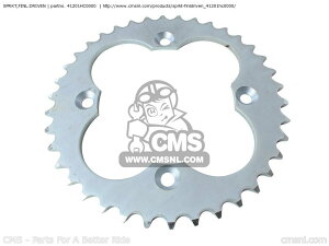 CMS �V�[�G���G�X SPRKT�CFINL.DRIVEN TRX300EX FOURTRAX 2000 Y CANADA SPORTRAX 2001 1 USA EXCEPT CALIFORNIA 2003 3 2004 4 TRX400EX / CMF 400 EX 2002 2 AUSTRALIA TRX450ER 2007 7 2008 8 2009 9 SEL TRX450R 2005 5 2006 6 HONDA �z���_ �~�b�V�����E