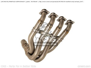 CMS V[GGX (39178-0176) MANIFOLD-COMP-EXHAUST ZX1000JBF NINJA ZX10R USA ZX1000KBF NINJAZX10R 2011 KAWASAKI JTL GL][XgpCv }t[