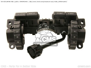 CMS �V�[�G���G�X SW ASSY�CMETER AND GL1800 GOLDWING 6 AUSTRALIA / GH ENGLANDGH EUROPEAN DIRECT SALES FRANCE CMF IRELAND USA HONDA �z���_ �n���h���X�C�b�`�E�X�C�b�`�{�b�N�X �n���h�����Ӄp�[�c �n���h��