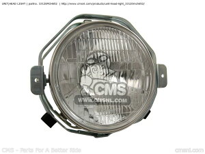 CMS �V�[�G���G�X UNIT�CHEAD LIGHT VTX1800C 2002 2 EUROPEAN DIRECT SALES FRANCE 2003 3 2004 4 ENGLAND VTX1800C1 2005 5 IRELAND 2006 6 BRAZIL / CMF KOREA 2007 7 2008 8 HONDA �z���_ �w�b�h���C�g ���Η� �d���n