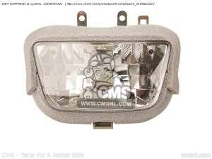 CMS V[GGX UNIT COMP.HEAD LI CRF250X 7 AUSTRALIA EUROPEAN DIRECT SALES / CMF 8 9 B TYPE 2 CRF450X 2007 2008 HONDA z_ wbhCg Η dn