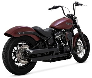 VANCE&HINES バンス&ハインズ TwinSlash PCX 3in Slip-on ツインスラッシュ 3インチ スリップオン マフラー ソフテイルファミリー FLFB ファットボーイ FLSL ソフテイルスリム FXBB ストリートボブ FXBR ブレ