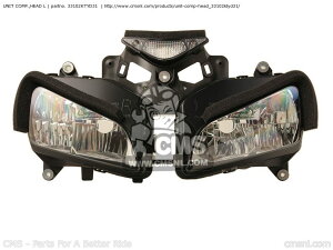 CMS �V�[�G���G�X (33102-KTY-D32) UNIT COMP.�CHEAD L CBR125RW 2007 7 AUSTRALIA ENGLAND EUROPEAN DIRECT SALES FRANCE / CMF GERMANY 2009 9 WH 2010 A BLA KOREA HONDA �z���_ �w�b�h���C�g ���Η� �d���n