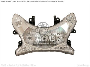 CMS �V�[�G���G�X UNIT�CHEAD LIGHT WW125EX2 A AUSTRALIA ENGLAND EUROPEAN DIRECT SALES FRANCE KOREA WW125EX2A HONDA �z���_ �w�b�h���C�g ���Η� �d���n