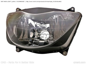 CMS �V�[�G���G�X UNIT HEAD LIGHT CBR600F HURRICANE Y AUSTRALIA BRAZIL KOREA MEXICO CBR600F4 SUPERSPORT CANADA HONDA �z���_ �w�b�h���C�g ���Η� �d���n