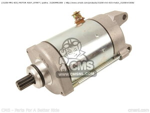 CMS �V�[�G���G�X (31200MR1018) MOTOR ASSY.�CSTART VT750C SHADOW 2000 Y AUSTRALIA / KPH MK EUROPEAN DIRECT SALES VT750C1 2001 1 VT750C2 MM TWO ENGLAND FRANCE SWITZERLAND AUSTRIA MKH CMF HONDA �z���_ �X�^�[�^�[���[�^�[ �d���n