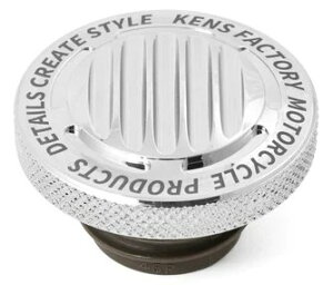 Ken�fs factory �P���Y�t�@�N�g���[ Next Level Finned Gas Cap HARLEY-DAVIDSON �n�[���[�_�r�b�h�\�� �K�\�����^���N�L���b�v �^���N�֘A �O��